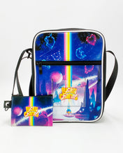 Lucky Charms™ Cosmic Cross Body Bag and Pouch, front view.
